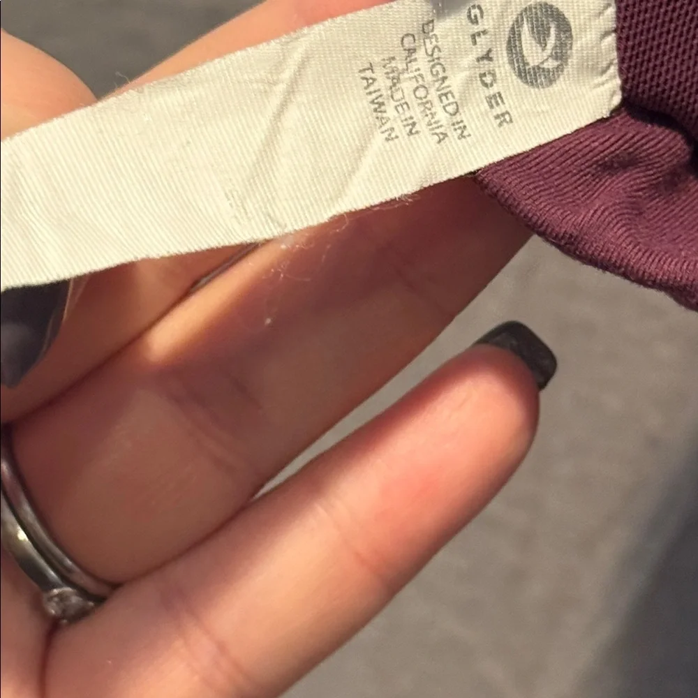 Glyder Deep Purple Activewear Top